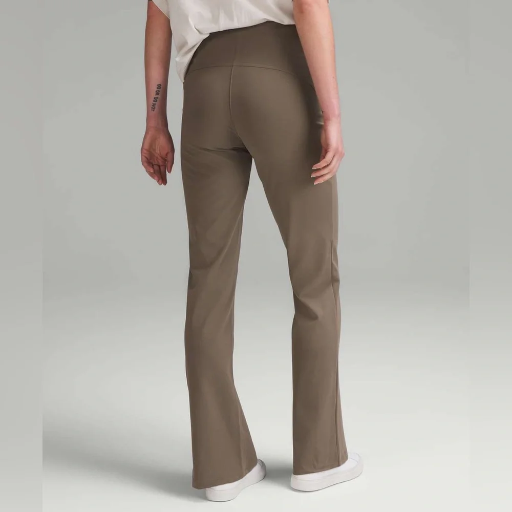 lululemon athletica Olive Green Wide-Leg Pants